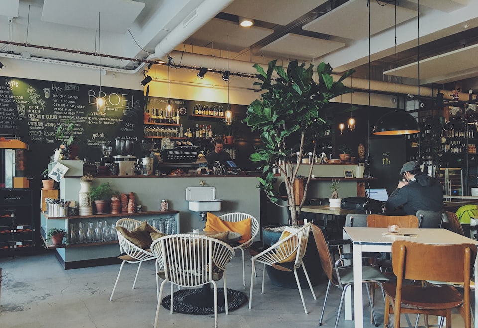 Monon Coffee Company interior, Broad Ripple
