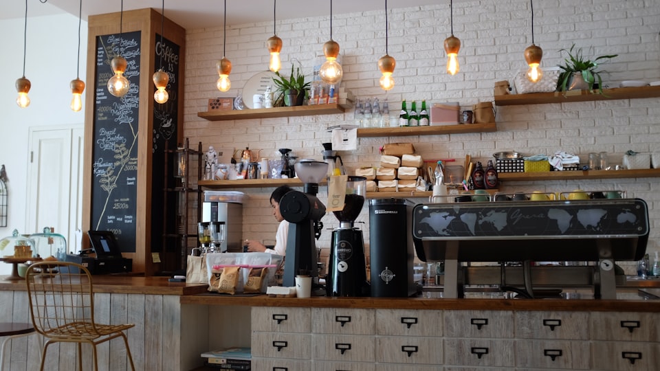 Prufrock Coffee Company interior